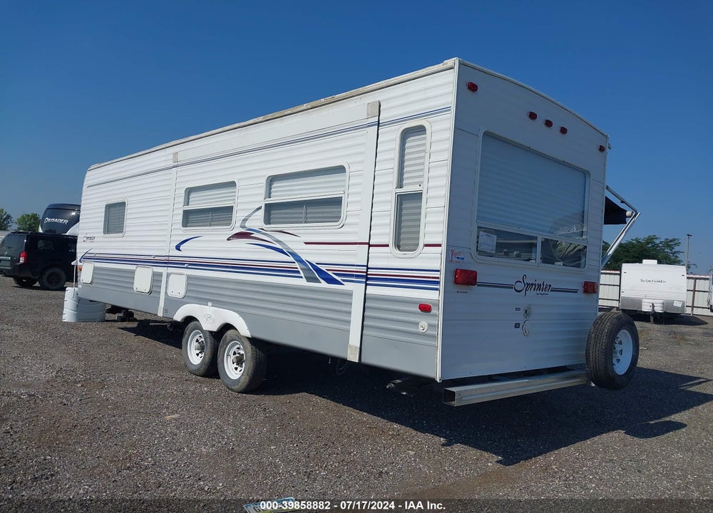 2004 KEYSTONE RV SPRINTER 274 RLS VIN: 4YDT274214A211068