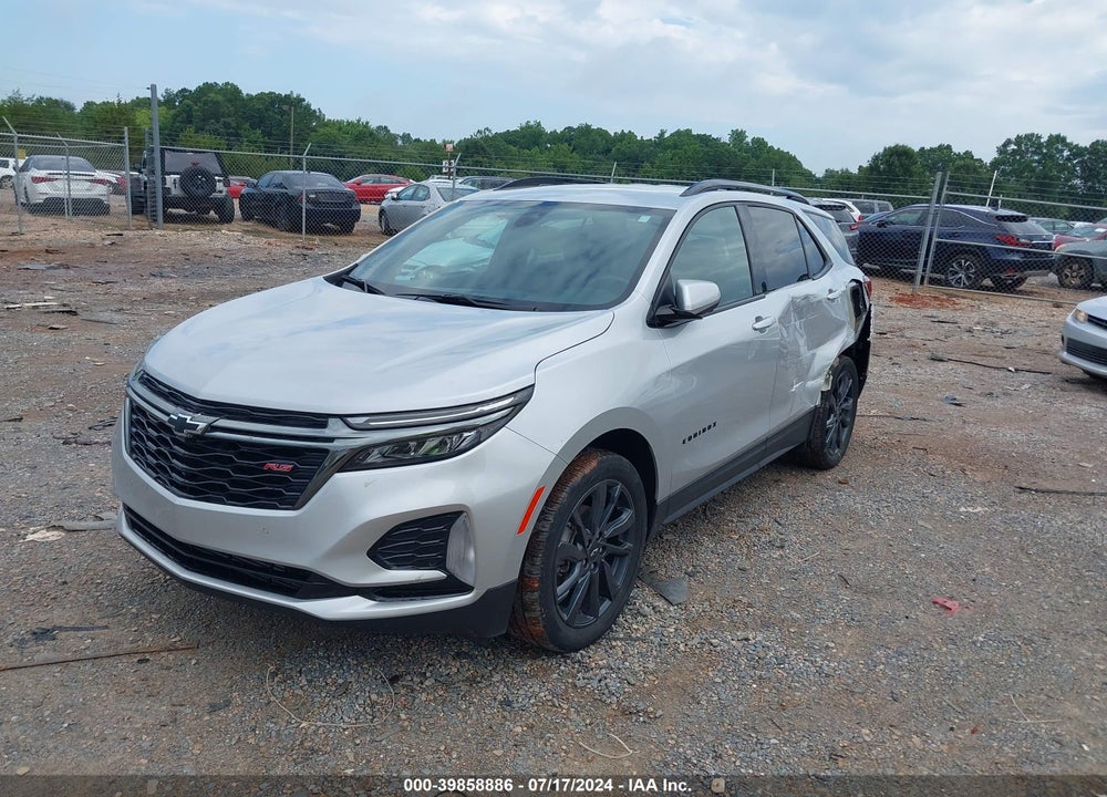 2022 CHEVROLET EQUINOX FWD RS VIN: 2GNAXMEV9N6143840