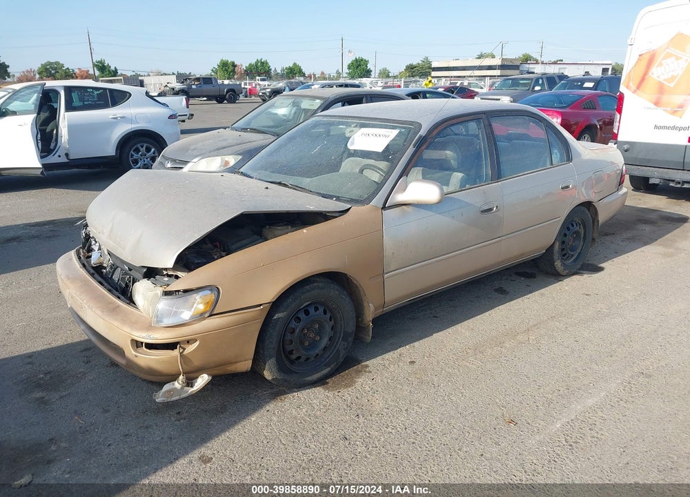 1996 TOYOTA COROLLA DX VIN: 1NXBB02E2TZ447966