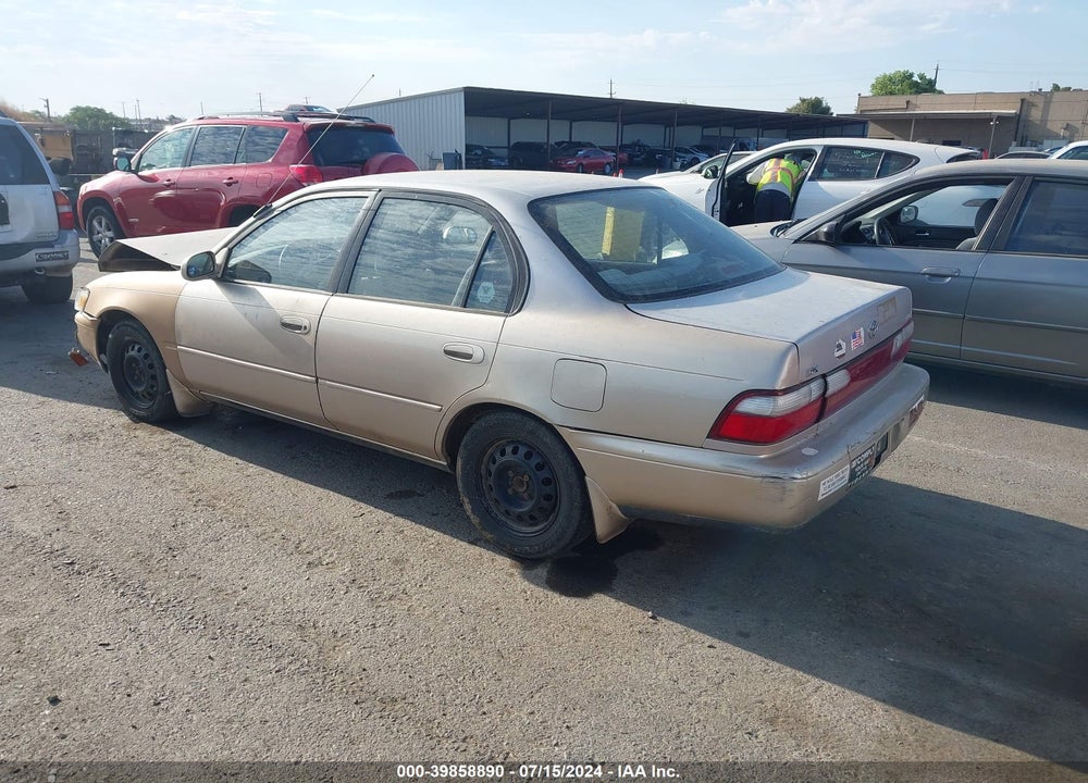 1996 TOYOTA COROLLA DX VIN: 1NXBB02E2TZ447966