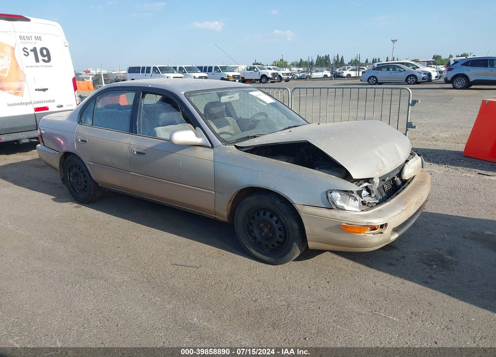 1996 TOYOTA COROLLA DX VIN: 1NXBB02E2TZ447966