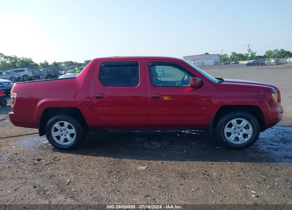 2006 HONDA RIDGELINE RTL VIN: 2HJYK16586H565795