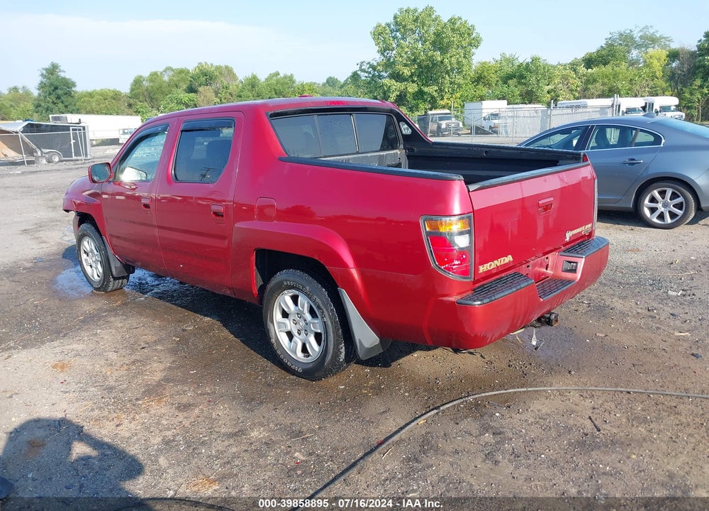 2006 HONDA RIDGELINE RTL VIN: 2HJYK16586H565795