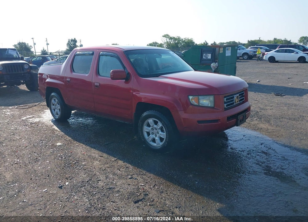 2006 HONDA RIDGELINE RTL VIN: 2HJYK16586H565795