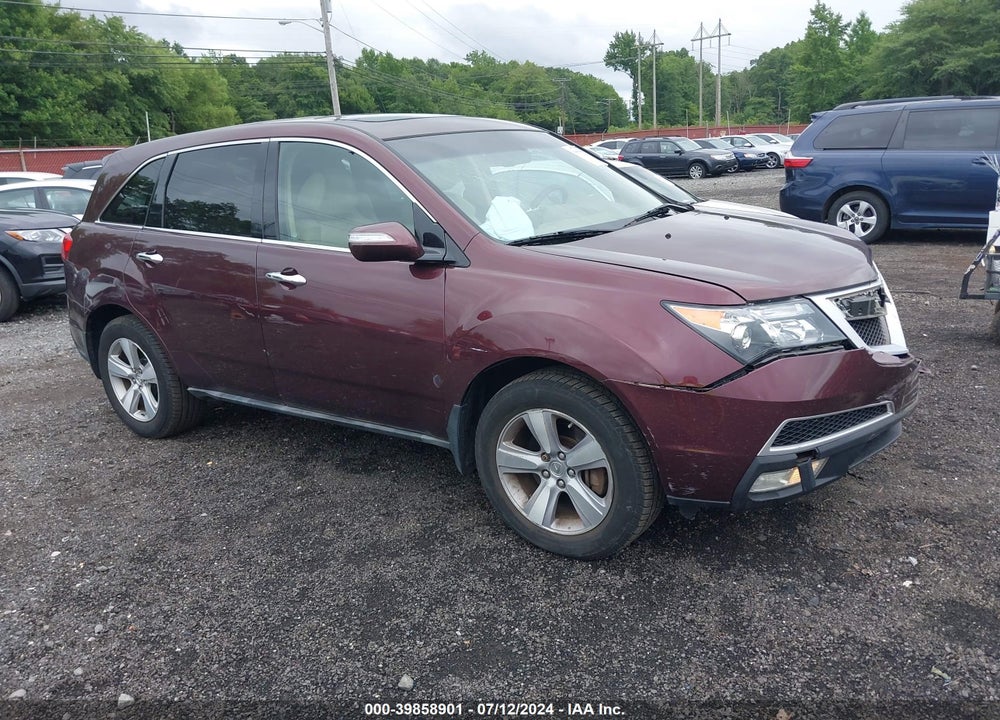 2011 ACURA MDX TECHNOLOGY PACKAGE VIN: 2HNYD2H68BH529247