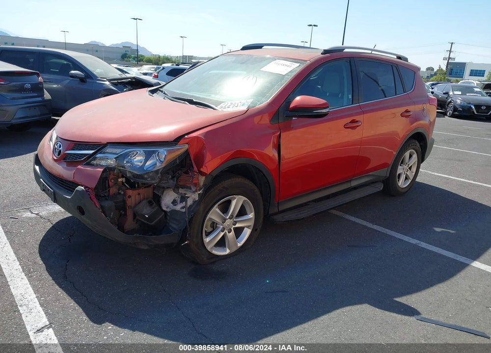 2014 TOYOTA RAV4 XLE VIN: 2T3WFREV9EW105172