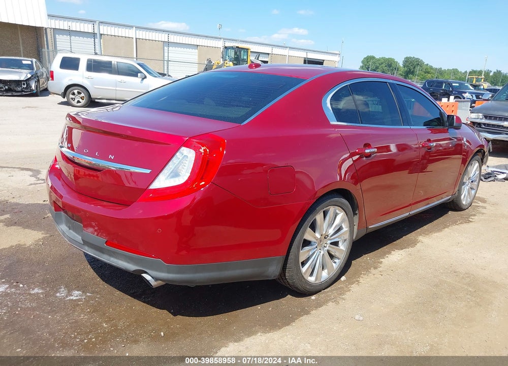2015 LINCOLN MKS VIN: 1LNHL9FTXFG600309