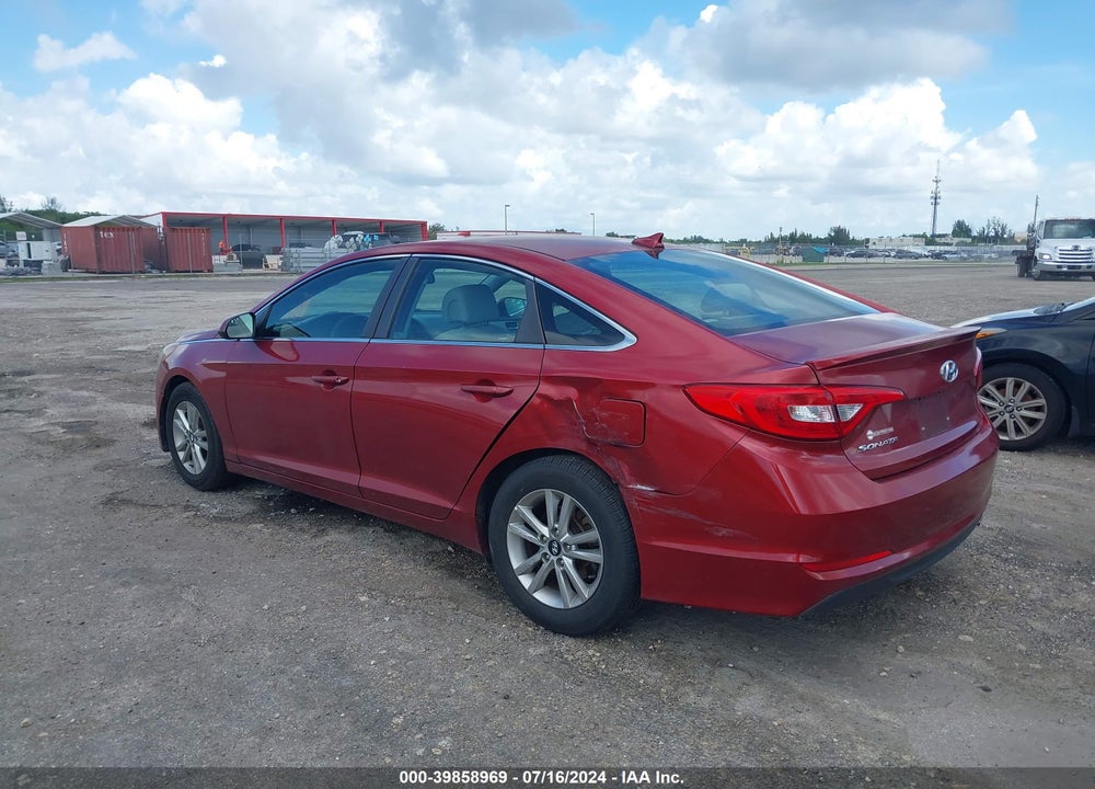 2016 HYUNDAI SONATA SE VIN: 5NPE24AF4GH384940