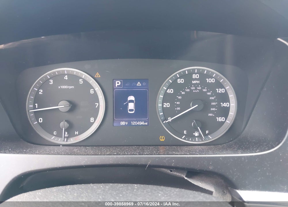 2016 HYUNDAI SONATA SE VIN: 5NPE24AF4GH384940