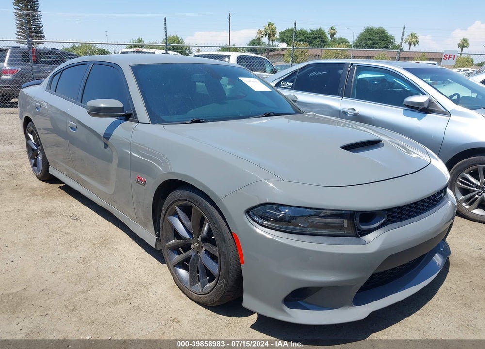 2019 DODGE CHARGER SCAT PACK RWD VIN: 2C3CDXGJ2KH697196