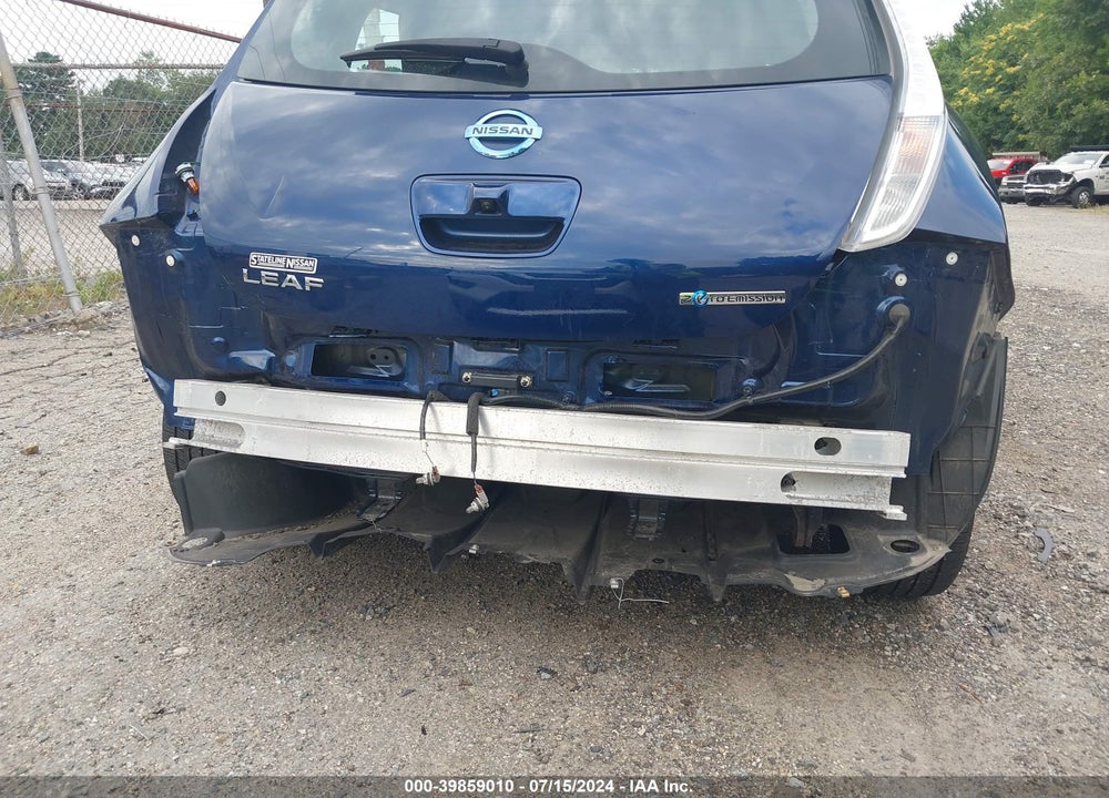 2017 NISSAN LEAF S VIN: 1N4BZ0CP2HC301795