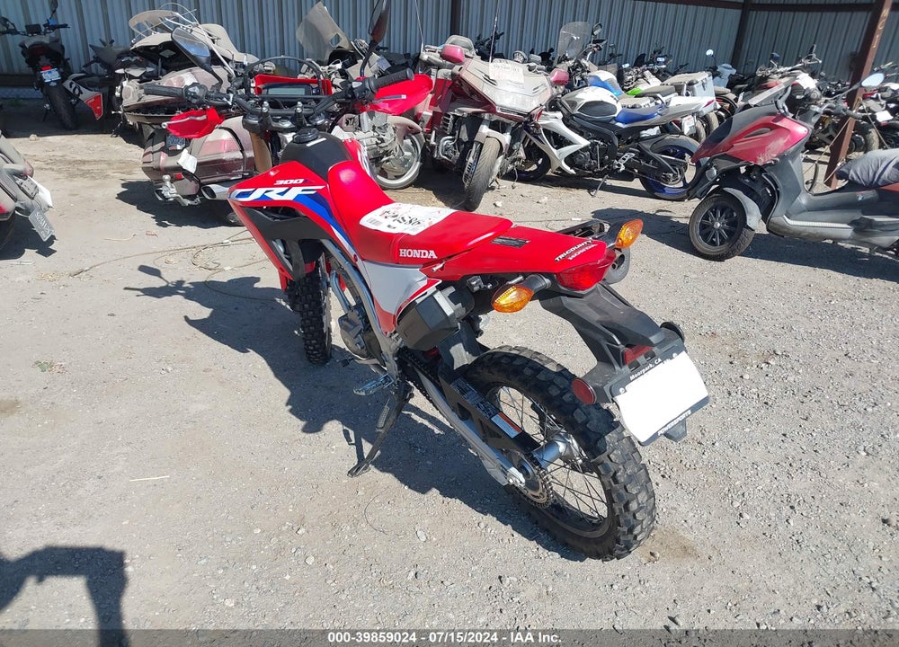 2023 HONDA CRF300 LA VIN: MLHND165XP5201062