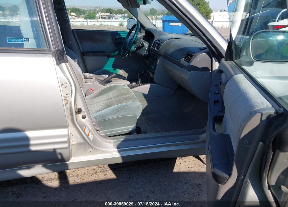 2001 SUBARU FORESTER S VIN: JF1SF65631H741324