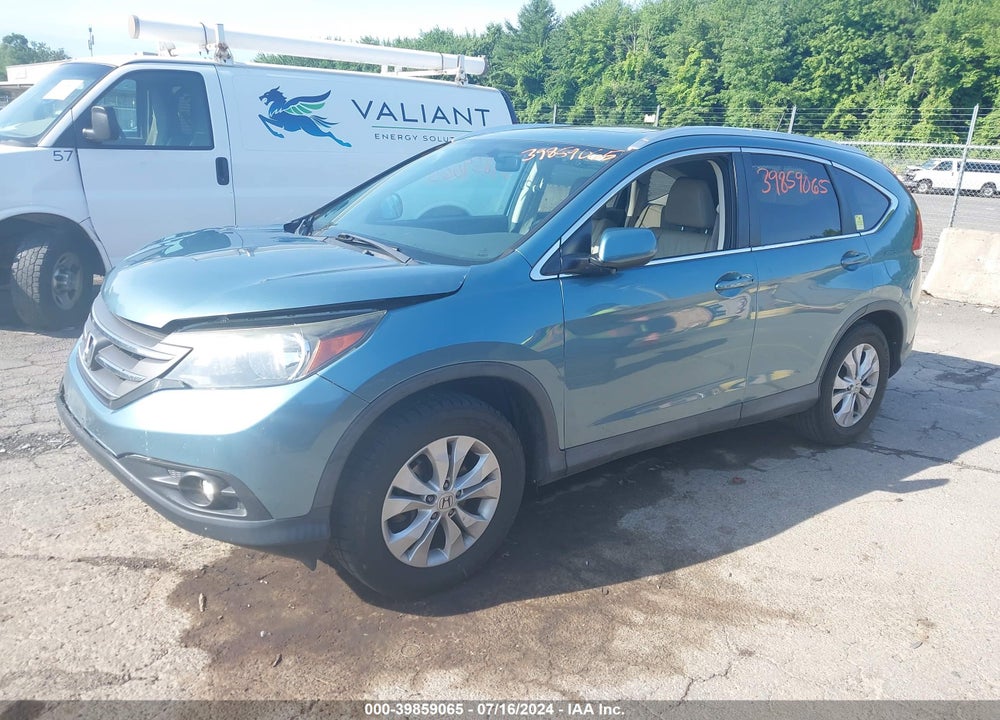 2014 HONDA CR-V EX-L VIN: 2HKRM4H76EH657254