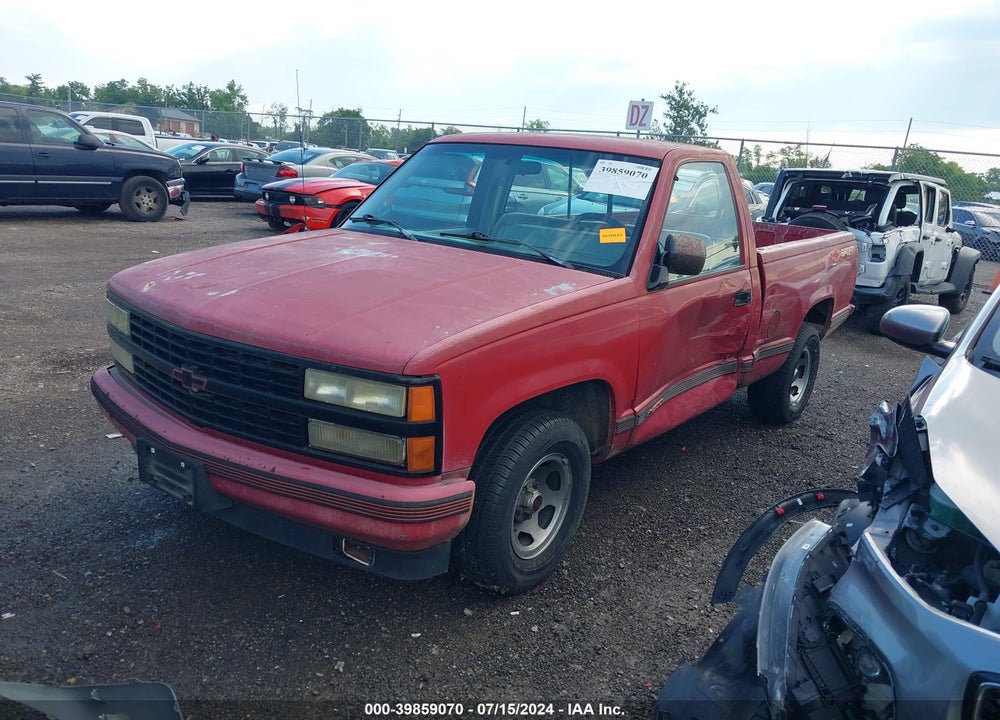 1991 CHEVROLET GMT-400 C1500 VIN: 1GCDC14Z6MZ186748