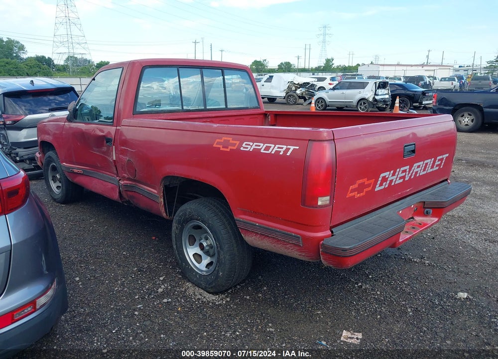 1991 CHEVROLET GMT-400 C1500 VIN: 1GCDC14Z6MZ186748