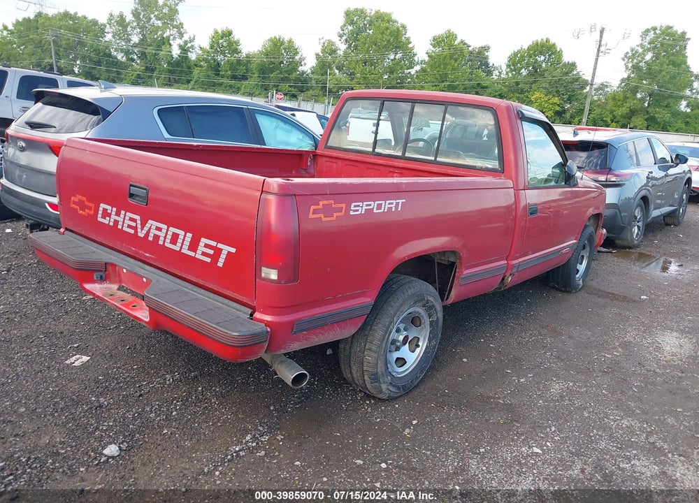 1991 CHEVROLET GMT-400 C1500 VIN: 1GCDC14Z6MZ186748
