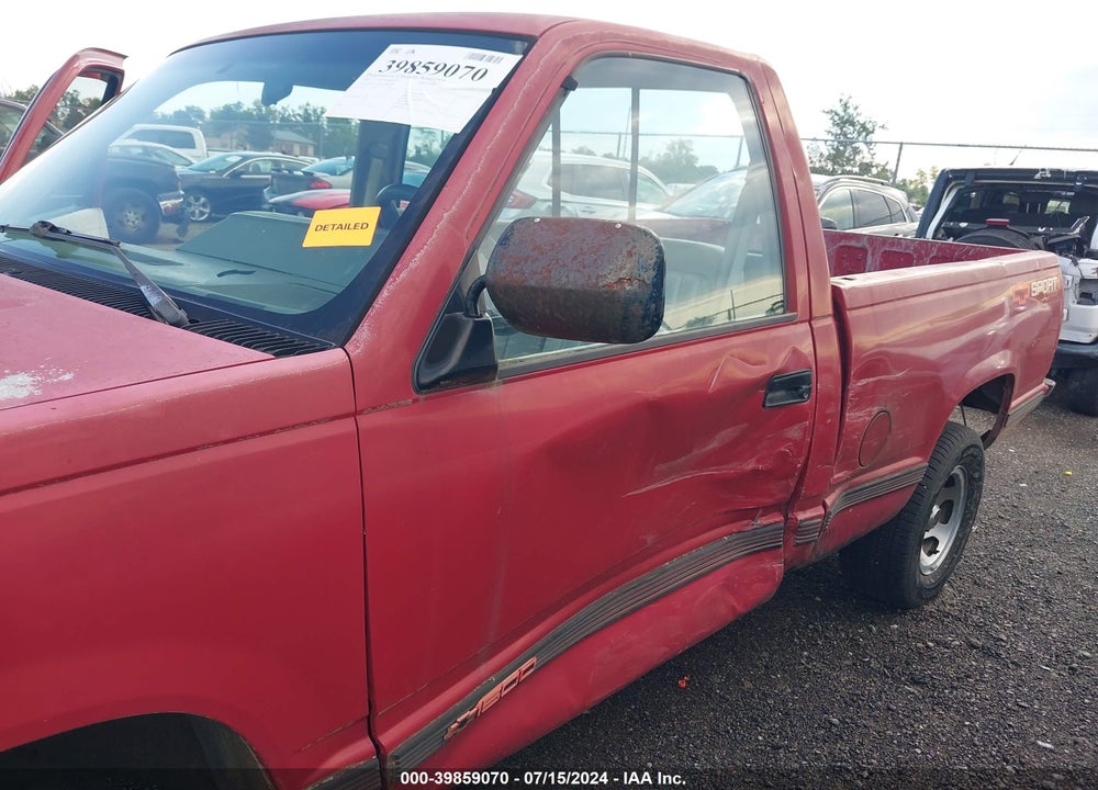 1991 CHEVROLET GMT-400 C1500 VIN: 1GCDC14Z6MZ186748