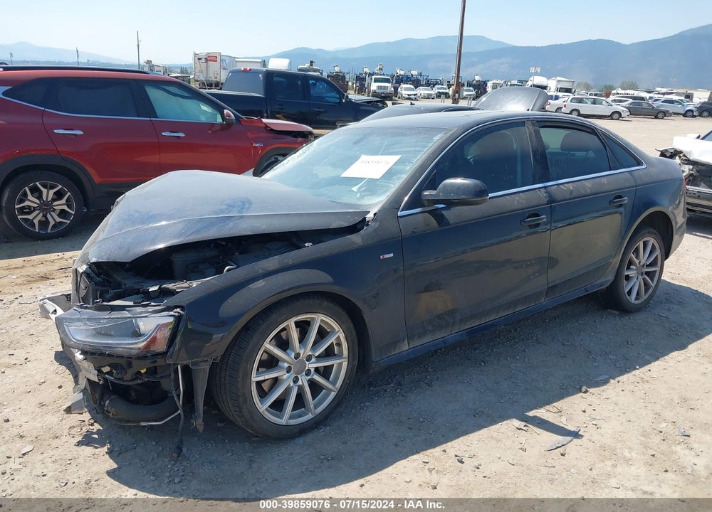 2016 AUDI A4 2.0T PREMIUM VIN: WAUFFAFL8GN010219