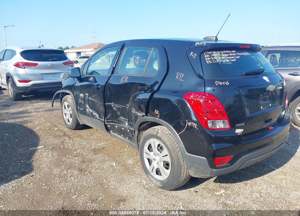 2019 CHEVROLET TRAX LS VIN: 3GNCJKSB5KL120135