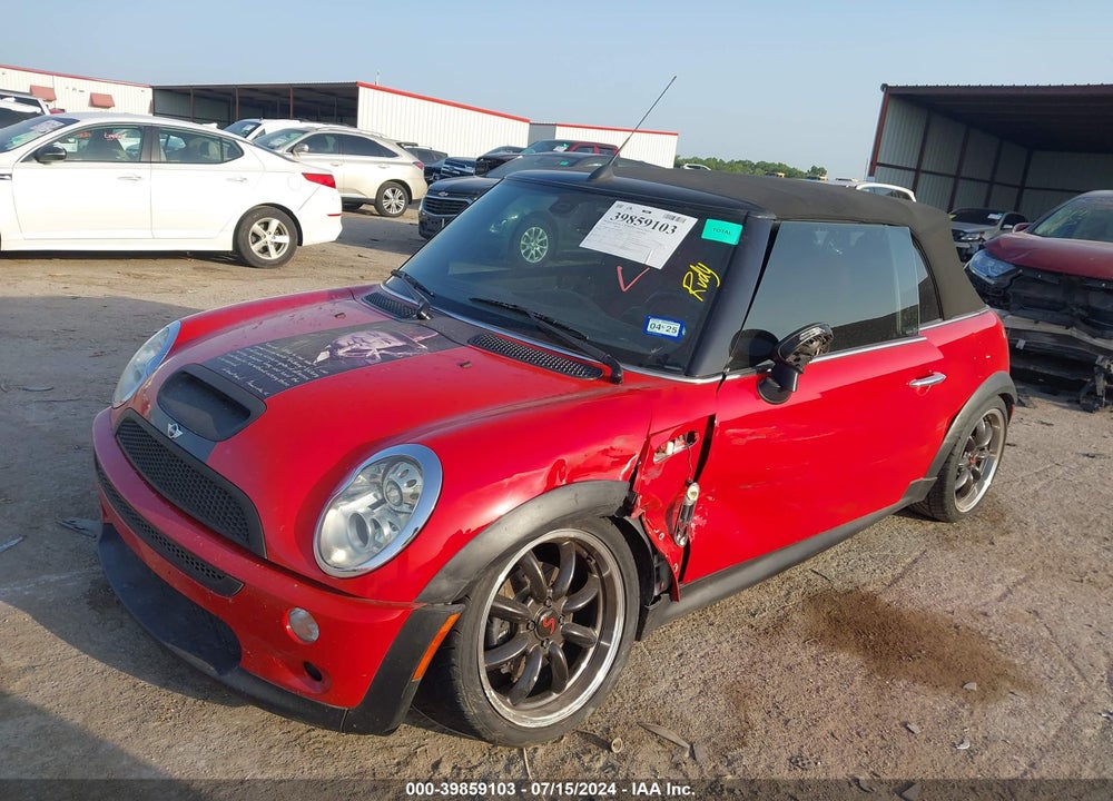 2005 MINI COOPER S VIN: WMWRH33585TF83643