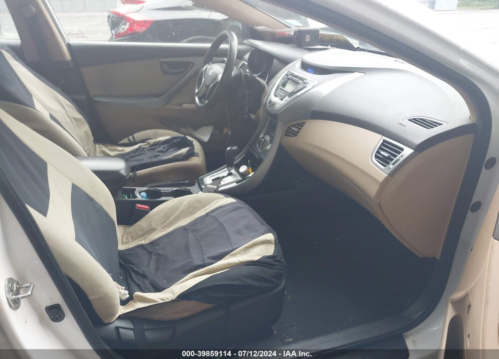 2013 HYUNDAI ELANTRA GLS VIN: 5NPDH4AE6DH156189