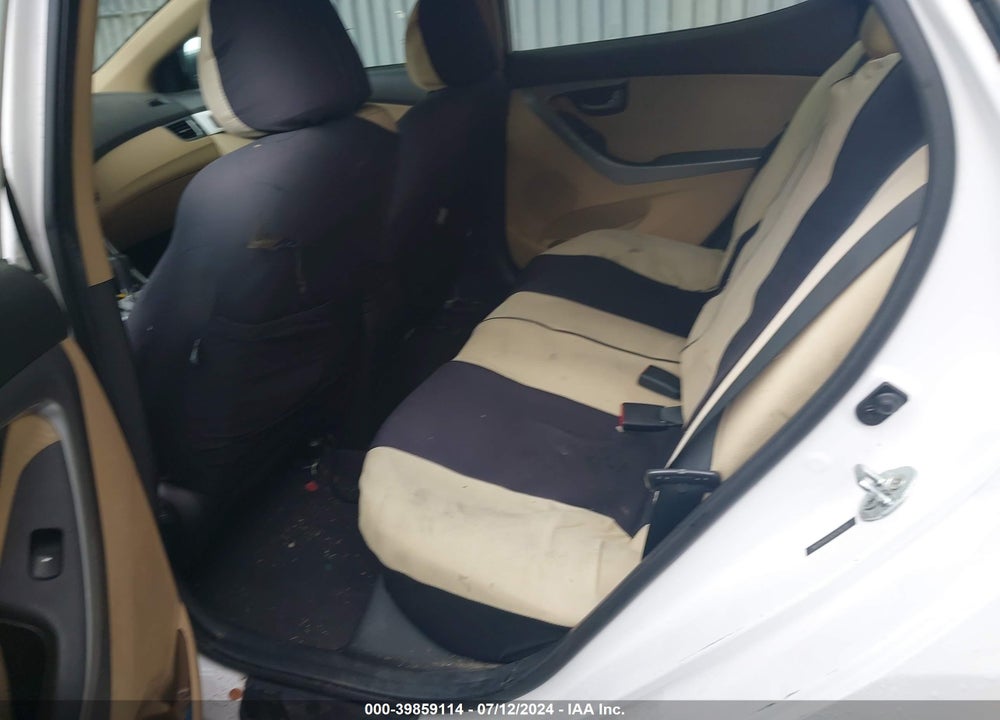 2013 HYUNDAI ELANTRA GLS VIN: 5NPDH4AE6DH156189