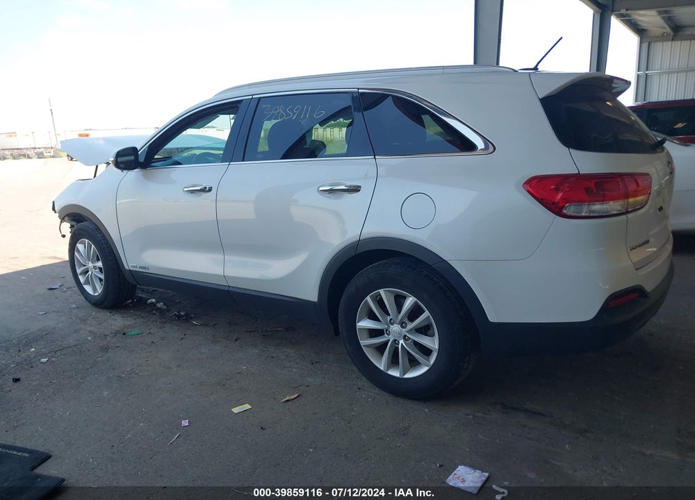 2017 KIA SORENTO 3.3L LX VIN: 5XYPGDA58HG335718