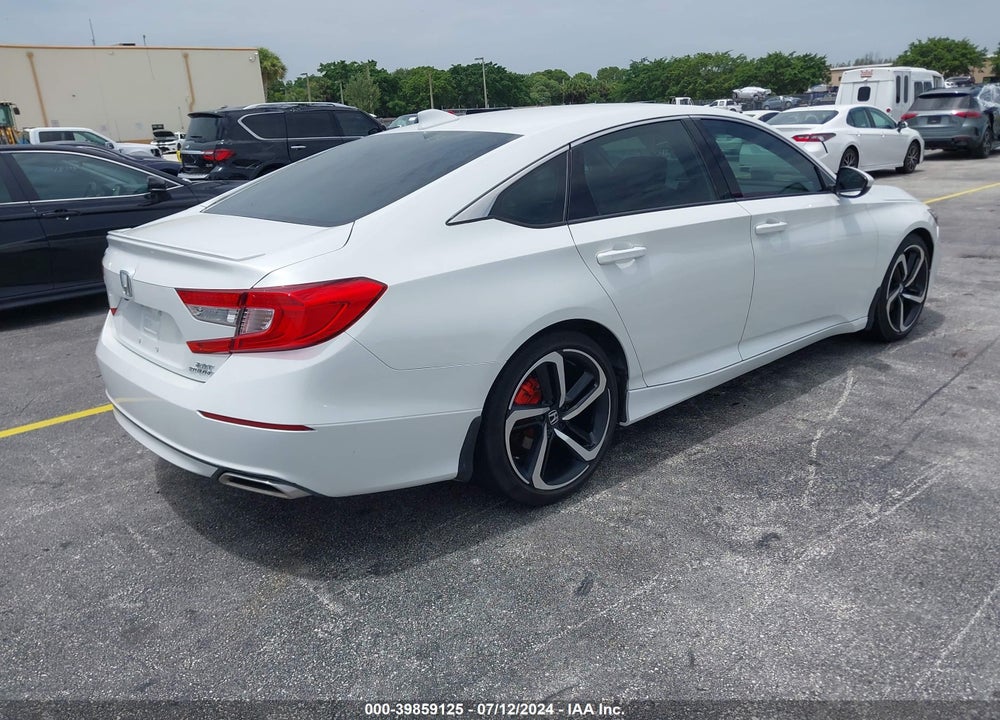 2019 HONDA ACCORD SPORT 2.0T VIN: 1HGCV2F32KA012693