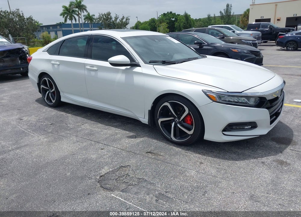 2019 HONDA ACCORD SPORT 2.0T VIN: 1HGCV2F32KA012693
