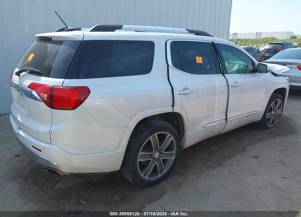 2017 GMC ACADIA DENALI VIN: 1GKKNPLS1HZ238922
