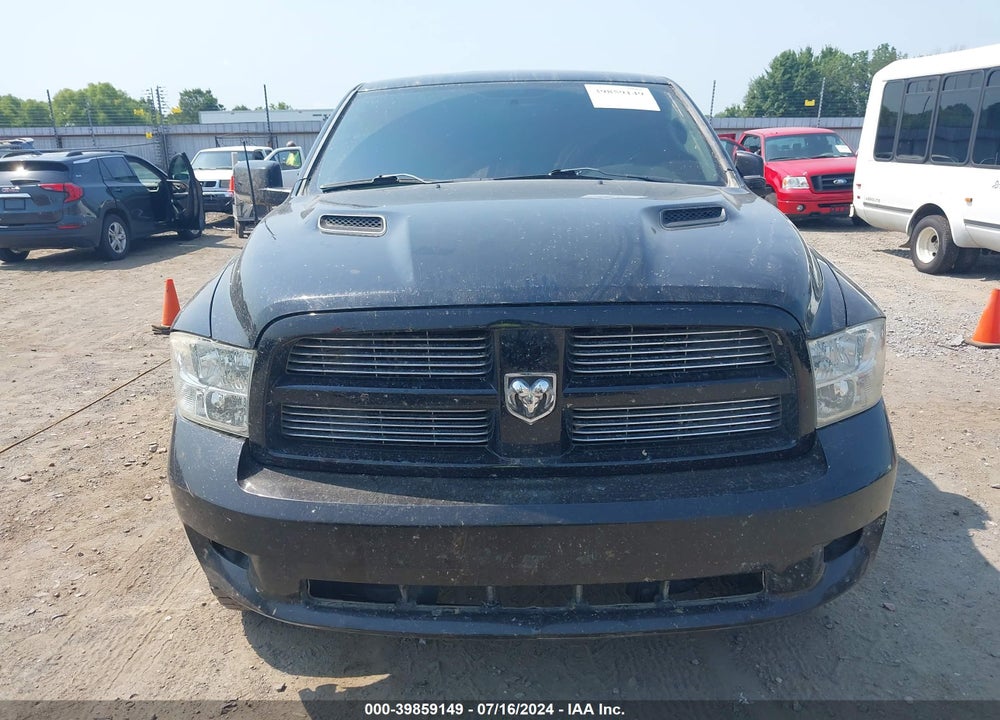 2012 RAM 1500 SPORT VIN: 1C6RD7MT0CS327538