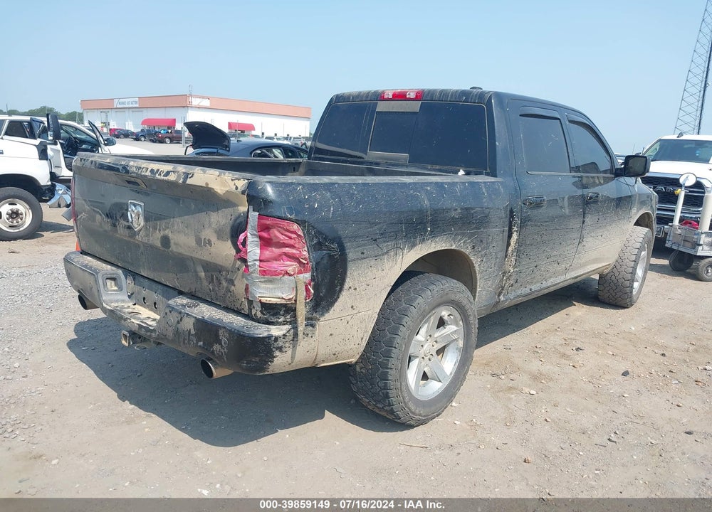 2012 RAM 1500 SPORT VIN: 1C6RD7MT0CS327538