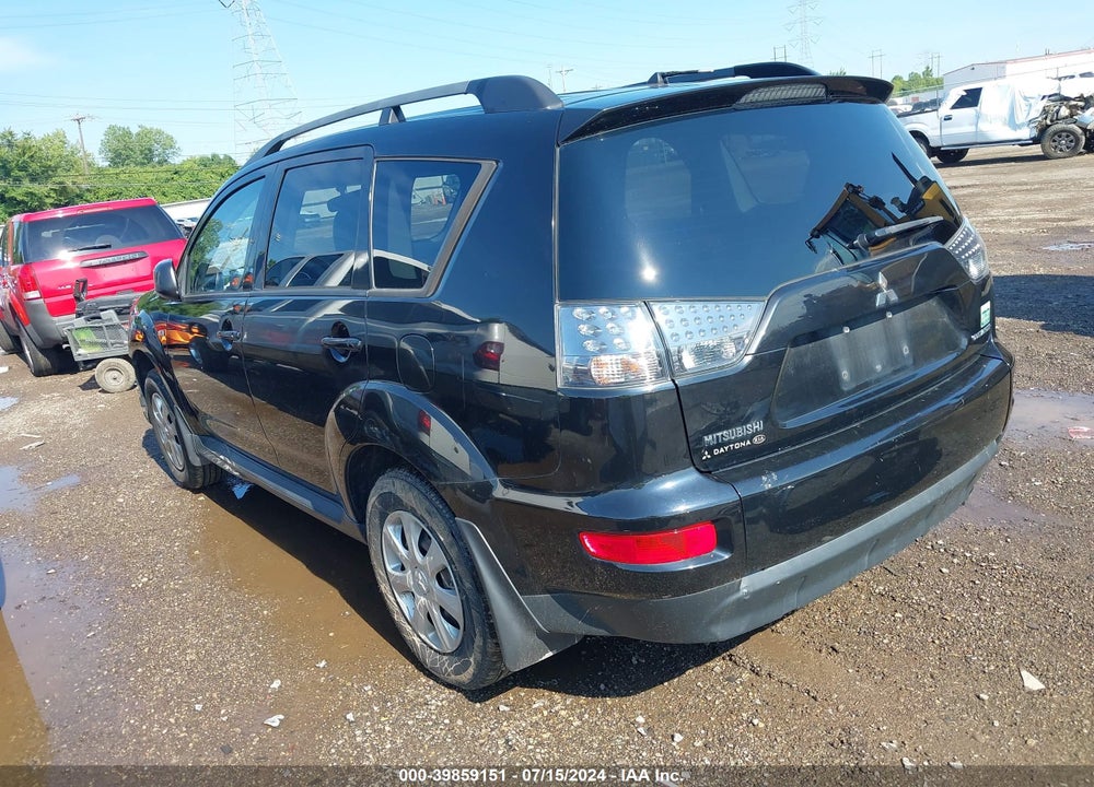 2012 MITSUBISHI OUTLANDER ES VIN: JA4AS2AW2CU001249