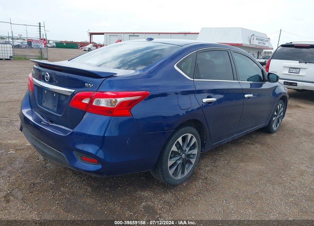 2019 NISSAN SENTRA SV VIN: 3N1AB7APXKY441584