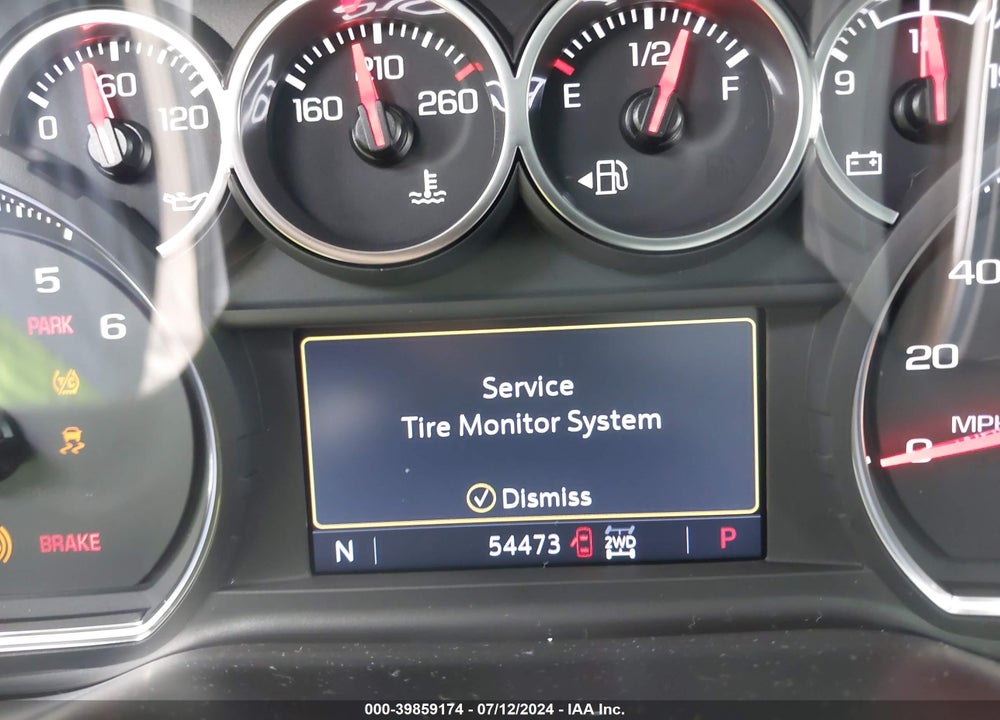 2020 CHEVROLET SILVERADO 1500 4WD SHORT BED LT TRAIL BOSS VIN: 1GCPYFED3LZ279238