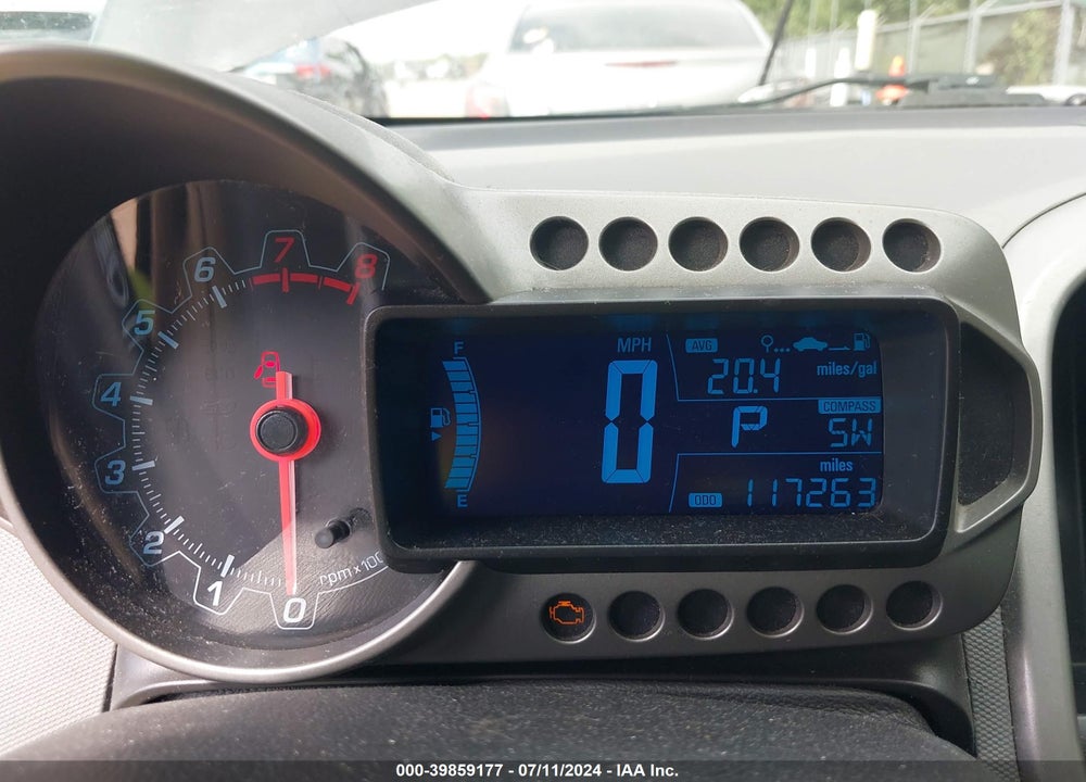 2014 CHEVROLET SONIC LT AUTO VIN: 1G1JC6SB7E4152847