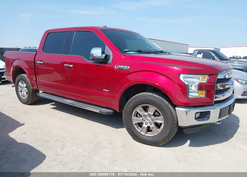 2016 FORD F-150 LARIAT VIN: 1FTEW1EP5GKE01008