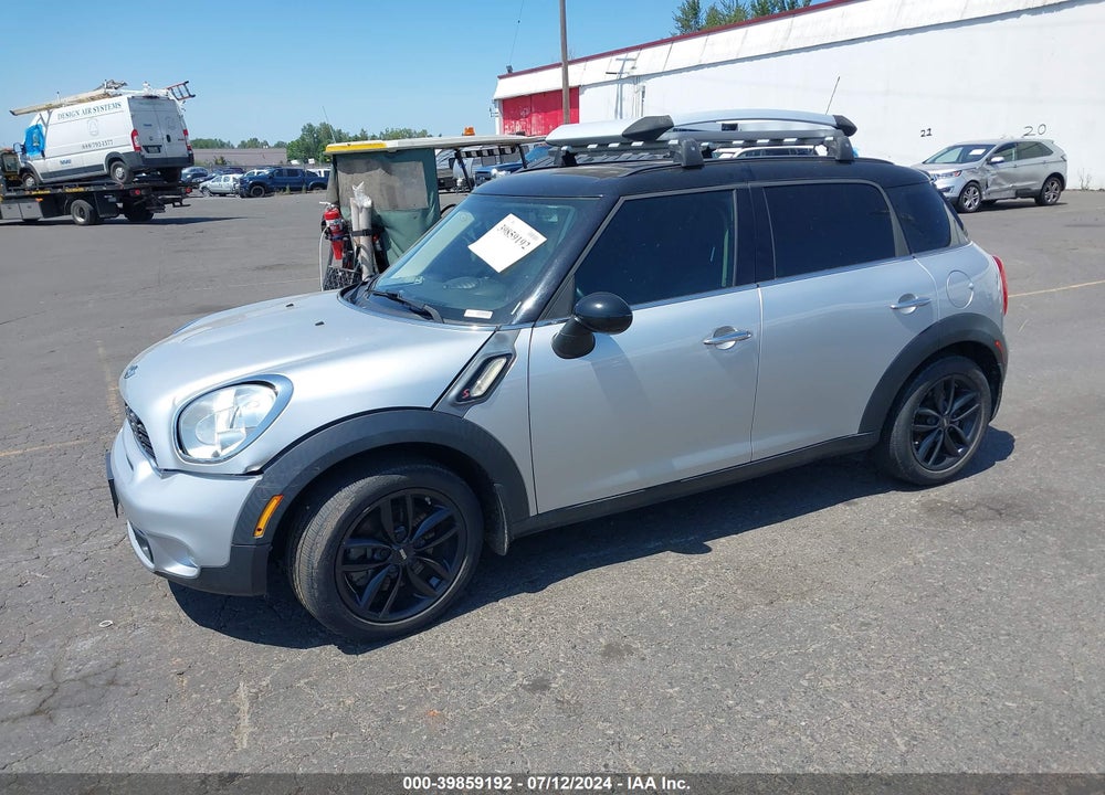 2013 MINI COUNTRYMAN COOPER S VIN: WMWZC3C57DWP24940