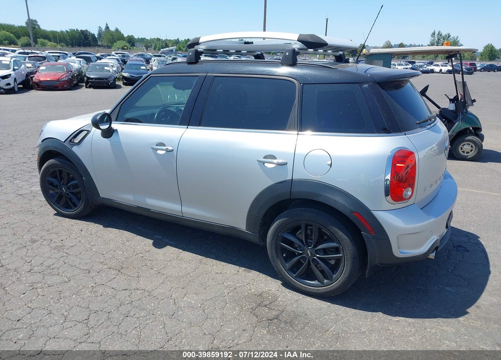 2013 MINI COUNTRYMAN COOPER S VIN: WMWZC3C57DWP24940