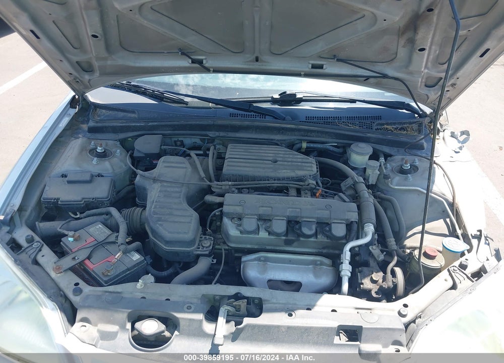 2003 HONDA CIVIC LX VIN: 2HGES15563H591530