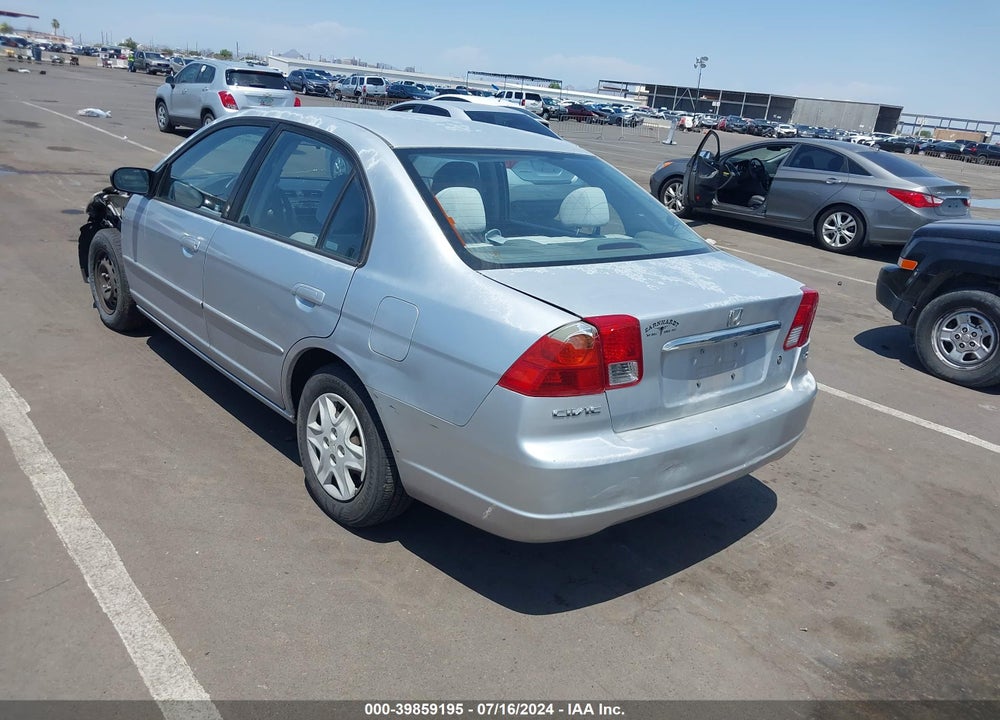 2003 HONDA CIVIC LX VIN: 2HGES15563H591530