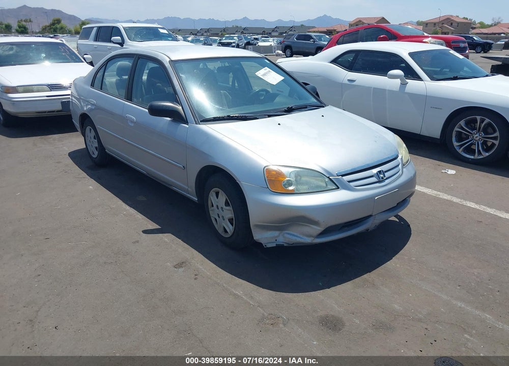 2003 HONDA CIVIC LX VIN: 2HGES15563H591530
