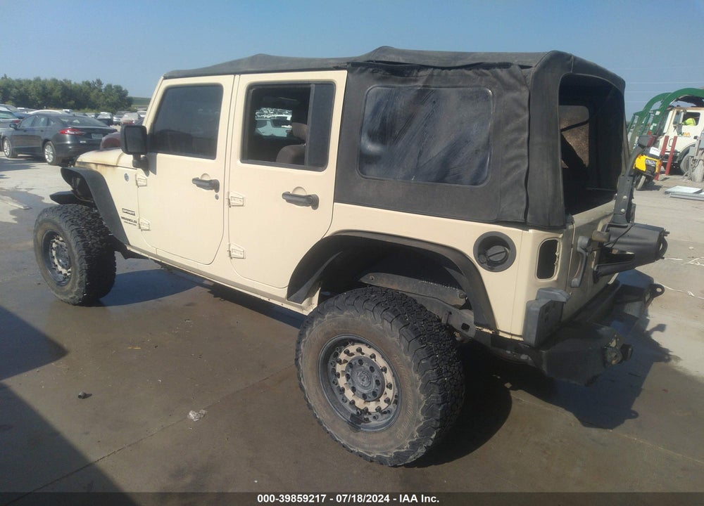 2011 JEEP WRANGLER UNLIMITED SPORT VIN: 1J4BA3H17BL525055