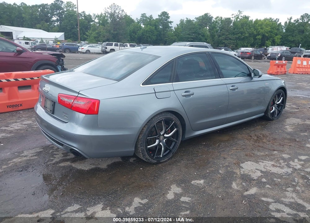 2012 AUDI A6 3.0 PREMIUM VIN: WAUHGAFC2CN119095
