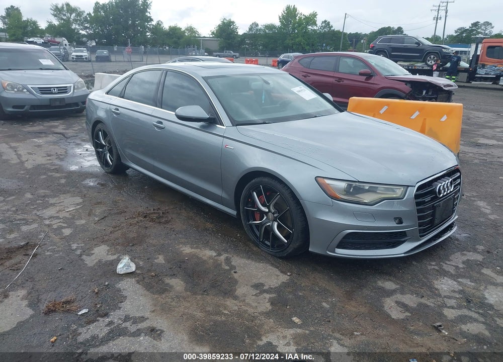 2012 AUDI A6 3.0 PREMIUM VIN: WAUHGAFC2CN119095
