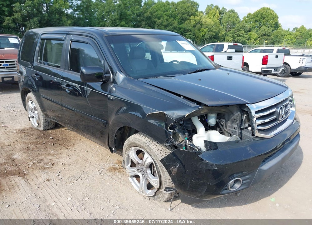 2012 HONDA PILOT EX-L VIN: 5FNYF4H53CB073555