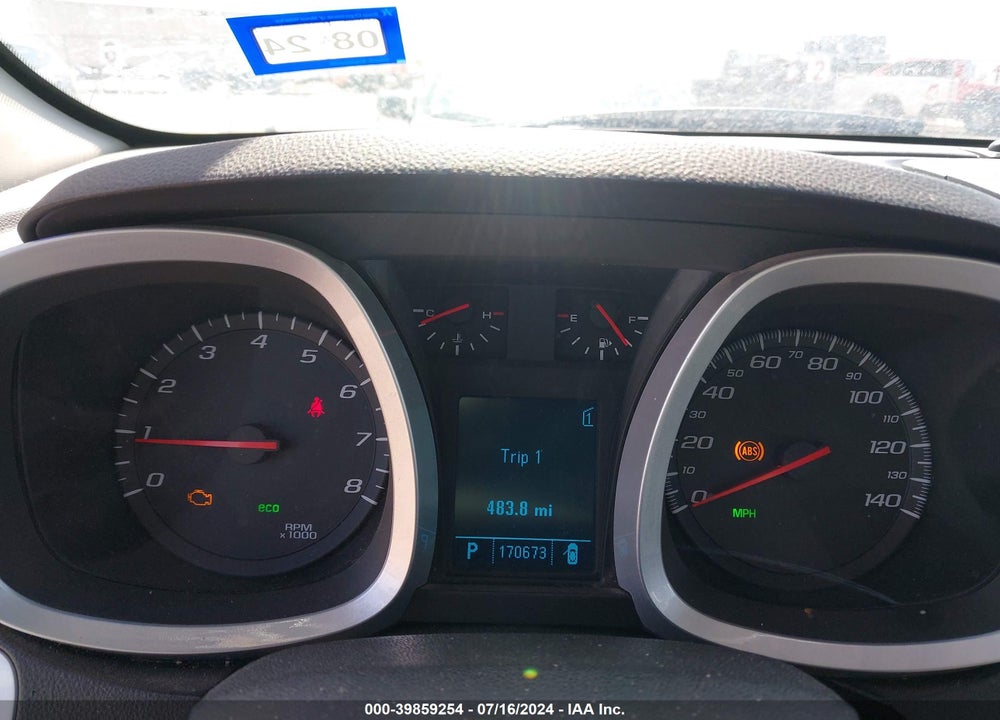 2010 CHEVROLET EQUINOX LT VIN: 2CNALDEW5A6335078