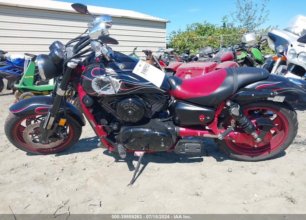 2007 KAWASAKI VN1600 B VIN: JKBVNKB117A014265