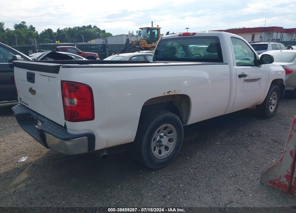 2011 CHEVROLET SILVERADO 1500 WORK TRUCK VIN: 1GCNCPEX4BZ191948